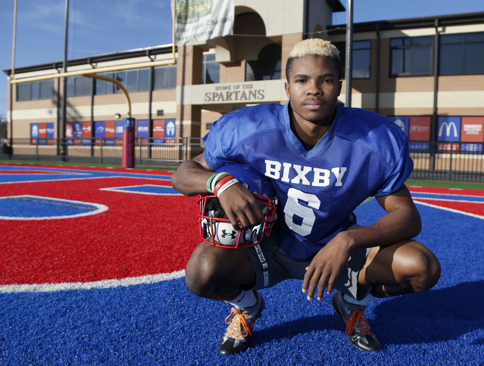 Bixby athlete Brennan Presley